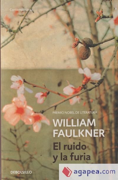 Portada de El ruido y la furia, de William Faulkner
